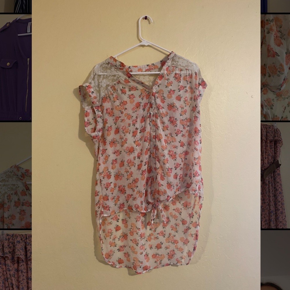 Floral Lace Women’s Top